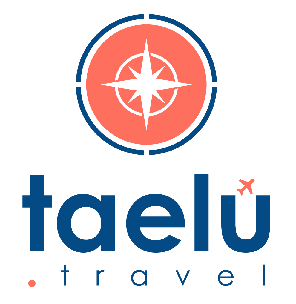 Logo Vertical Taelu Travel Ltda.